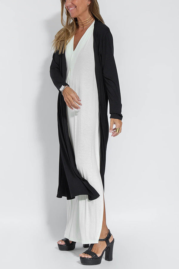 Robe Effet Affinant avec GILET GRATUIT